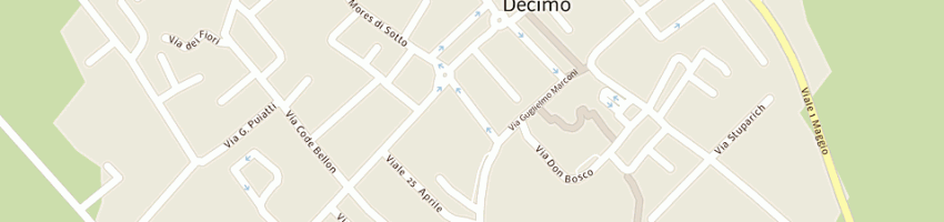 Mappa della impresa tiziani luciano a AZZANO DECIMO