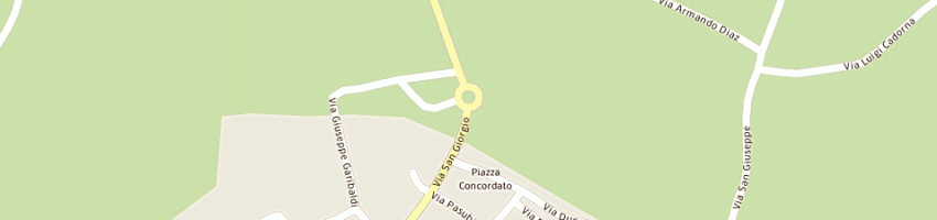 Mappa della impresa carnevale giuliano a CHIONS