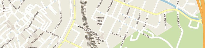 Mappa della impresa cavalagli raffaele a PERUGIA