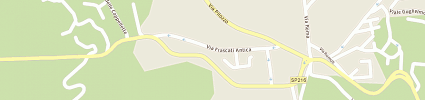 Mappa della impresa antichi sapori tuscolani di fedeli graziella e c snc a MONTE PORZIO CATONE