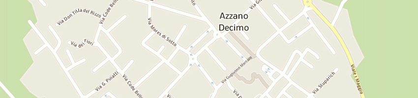 Mappa della impresa tpm srl a AZZANO DECIMO