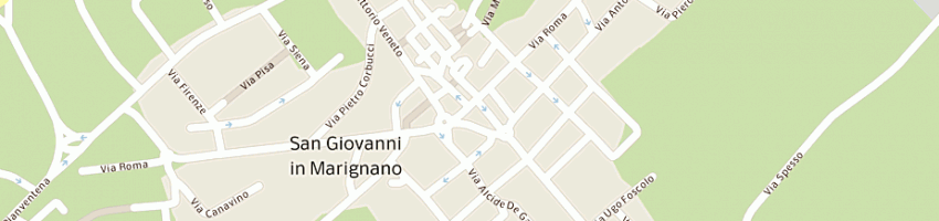 Mappa della impresa ceccoli maurizio e c snc a SAN GIOVANNI IN MARIGNANO