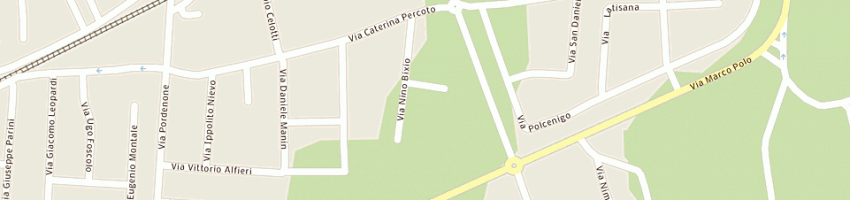 Mappa della impresa pradolin andrea a MANIAGO