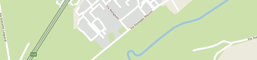 Mappa della impresa ceolin daniele a FIUME VENETO