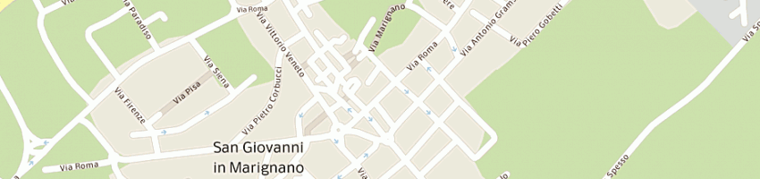 Mappa della impresa la bottega della massaia di bonizzi luca a SAN GIOVANNI IN MARIGNANO