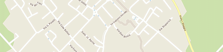 Mappa della impresa piva luciano - studio tecnico pd - a AZZANO DECIMO