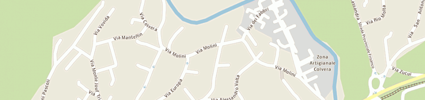 Mappa della impresa bedima snc a MANIAGO