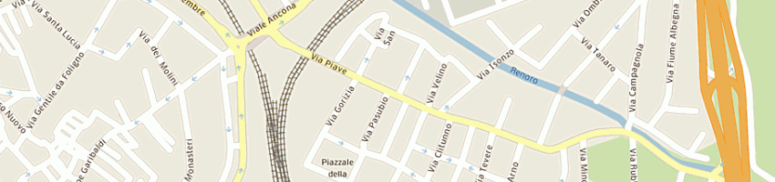 Mappa della impresa figoli luciano a FOLIGNO