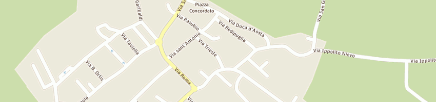 Mappa della impresa jus romano a PORDENONE