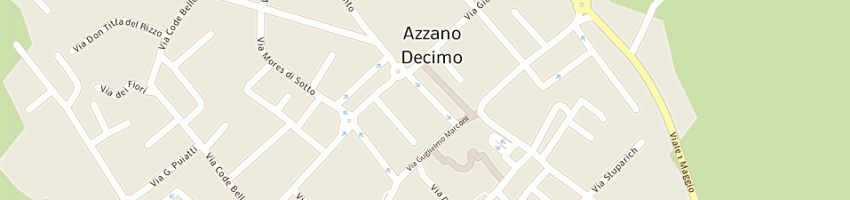 Mappa della impresa de stefano piero a AZZANO DECIMO