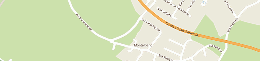 Mappa della impresa copac a SAN GIOVANNI IN MARIGNANO