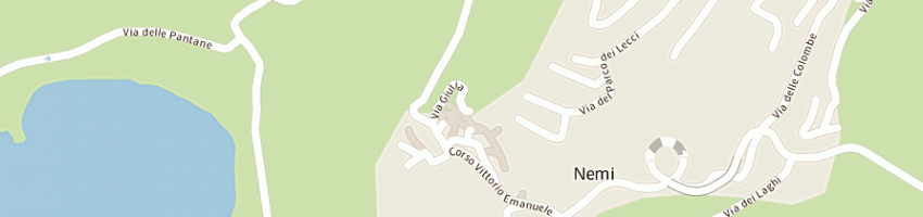 Mappa della impresa pro loco nemi a NEMI