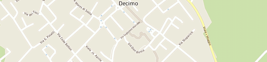 Mappa della impresa la precisa homes and business srl a AZZANO DECIMO