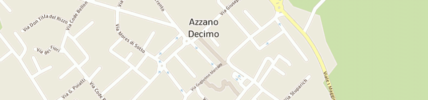 Mappa della impresa enoteca azzanese di lazzaro dino a AZZANO DECIMO