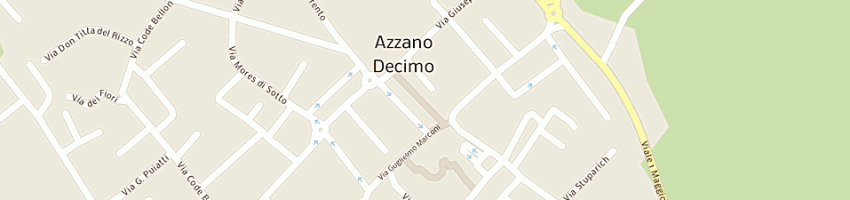 Mappa della impresa il regalo sas di paola schiavinato e c a AZZANO DECIMO