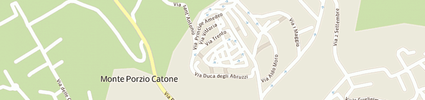 Mappa della impresa chierichini marco a MONTE PORZIO CATONE