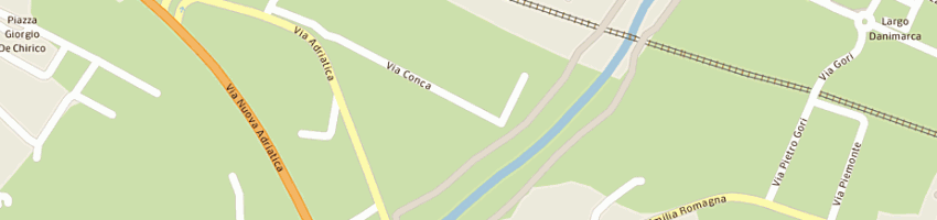 Mappa della impresa magi sauro e c sas a MISANO ADRIATICO