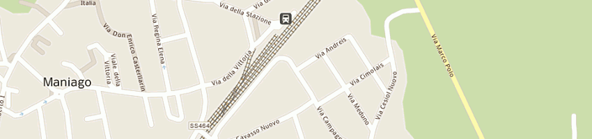 Mappa della impresa energy service srl a MANIAGO