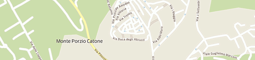 Mappa della impresa pezzella stefania a MONTE PORZIO CATONE