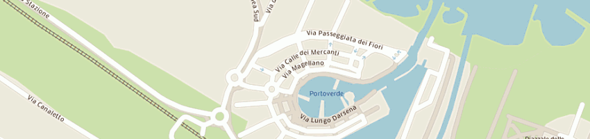 Mappa della impresa ferri daniela a MISANO ADRIATICO