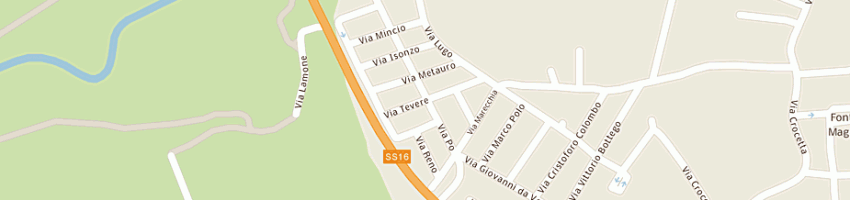 Mappa della impresa grassi renato a CATTOLICA