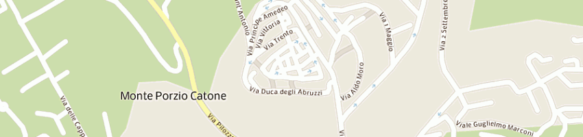 Mappa della impresa santoro amedeo a MONTE PORZIO CATONE