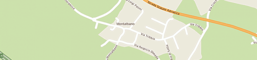 Mappa della impresa tabaccheria semprini a SAN GIOVANNI IN MARIGNANO