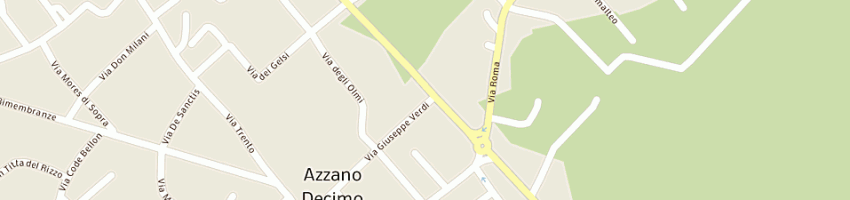 Mappa della impresa masa di mascarin agostino a AZZANO DECIMO