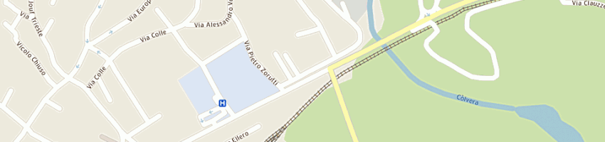 Mappa della impresa salmaso roberto a MANIAGO