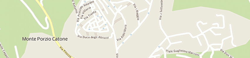 Mappa della impresa verardi gennaro a MONTE PORZIO CATONE