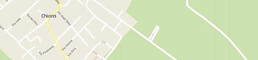 Mappa della impresa facca adriano a CHIONS