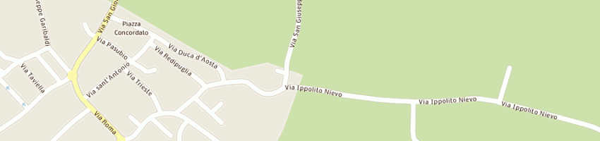 Mappa della impresa paccagnin walter a CHIONS