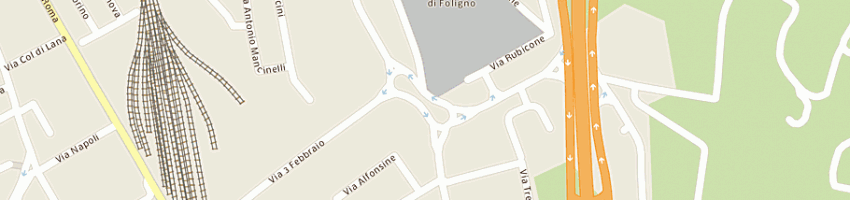 Mappa della impresa martini feliciano a FOLIGNO