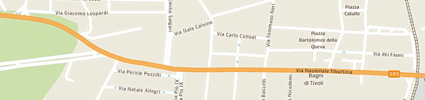 Mappa della impresa la casa dei cuccioli di pallotto silvia a TIVOLI