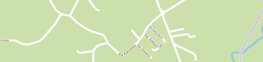 Mappa della impresa tenuta del monsignore flli bacchini a SAN GIOVANNI IN MARIGNANO