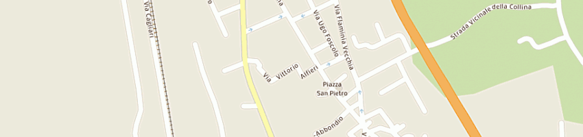 Mappa della impresa gallinella ugo a FOLIGNO