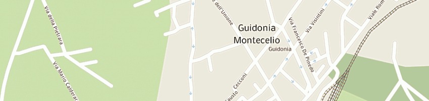 Mappa della impresa del giudice massimo a GUIDONIA MONTECELIO