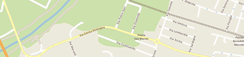 Mappa della impresa studio zangheri di vitiello carmela e c sas a CATTOLICA