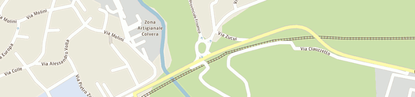 Mappa della impresa vivaio forestale pascolon a MANIAGO