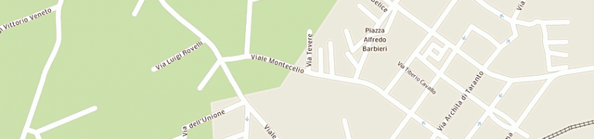 Mappa della impresa la scenotecnica srl a GUIDONIA MONTECELIO
