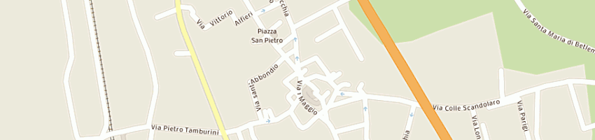 Mappa della impresa rondoni paolo e c sas a FOLIGNO