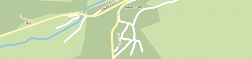 Mappa della impresa pladel di pachner carlo e c sas a SAPPADA