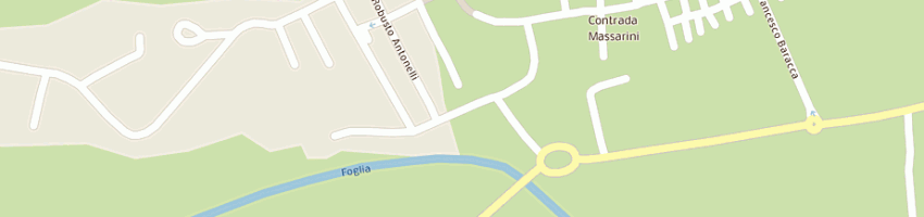 Mappa della impresa berti franco a TAVULLIA