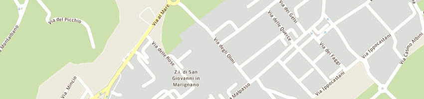 Mappa della impresa bernardi davide a SAN GIOVANNI IN MARIGNANO