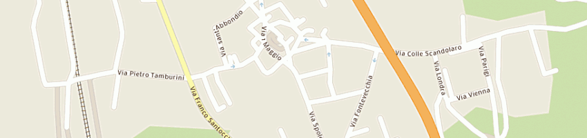 Mappa della impresa ristorante osteria del borgo antico a CANCELLARA