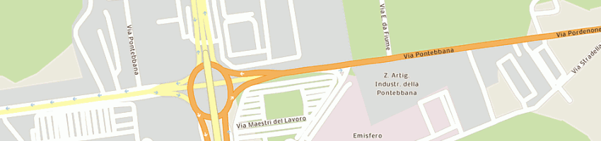 Mappa della impresa fea a FIUME VENETO