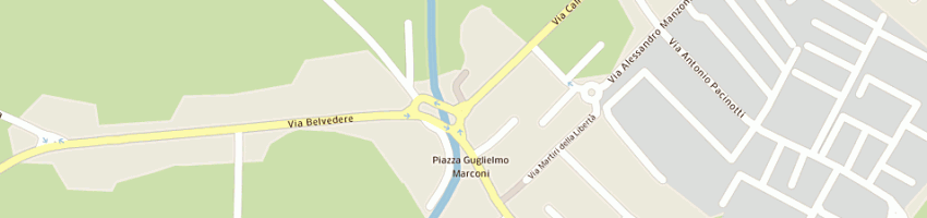 Mappa della impresa centro contabile a PRAMAGGIORE