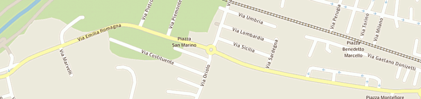 Mappa della impresa tecnodue di serafini maurizio e c sdf a CATTOLICA