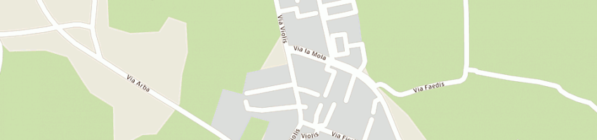 Mappa della impresa tecnocut snc a MANIAGO