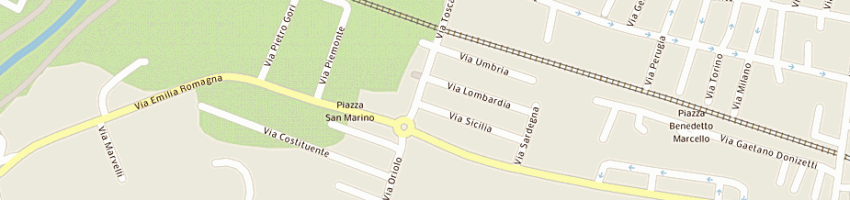 Mappa della impresa bau bau di pirrone alessandro a CATTOLICA